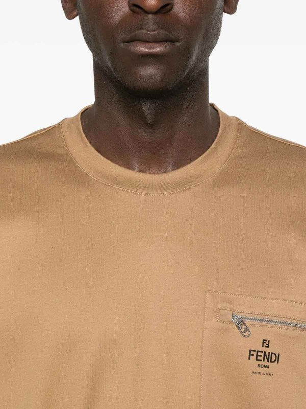 The Best Shops FENDI: t-shirts - ` Roma` Print T-Shirt