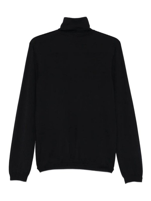 GIORGIO ARMANI: Suéteres con cuello pico online - Suéter Cuello Redondo - Azul Claro