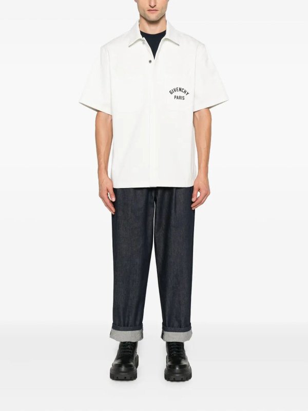 GIVENCHY: shirts online - Short Sleeve Shirt