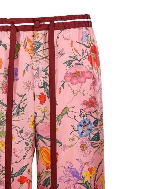 `Flora Degrade` Pants shop online: GUCCI