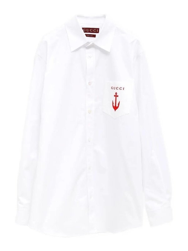 GUCCI: shirts - Heavy Cotton Shirt