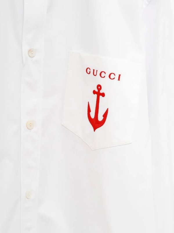 The Best Shops GUCCI: shirts - Heavy Cotton Shirt