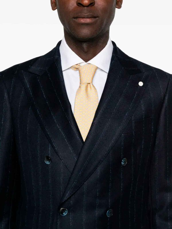 フォーマルスーツ - ブルー shop online: LUIGI BIANCHI MANTOVA