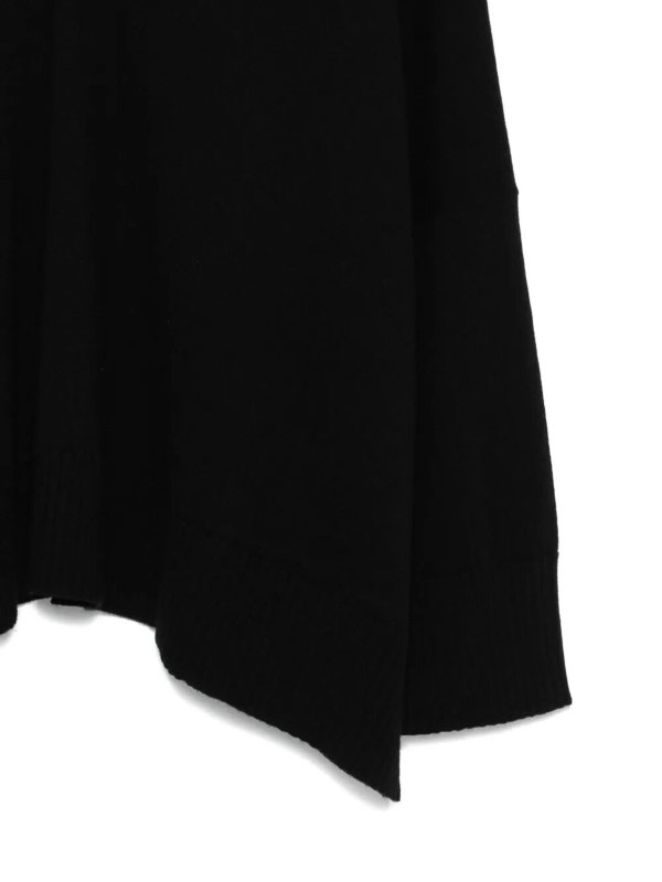 The Best Shops MALO: Vネック - Vネック - 黒