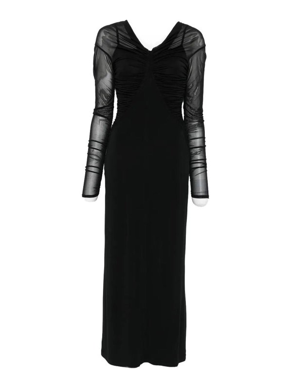 Max Mara: knee length dresses - `Maxmara Pure` Jersey Dress