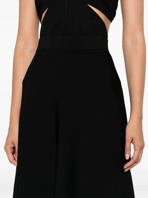 膝丈/ミディスカート - 黒 shop online: Max Mara