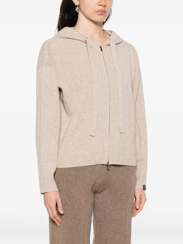 The Best Shops Max Mara: Cardigans - Cardigan - Beige