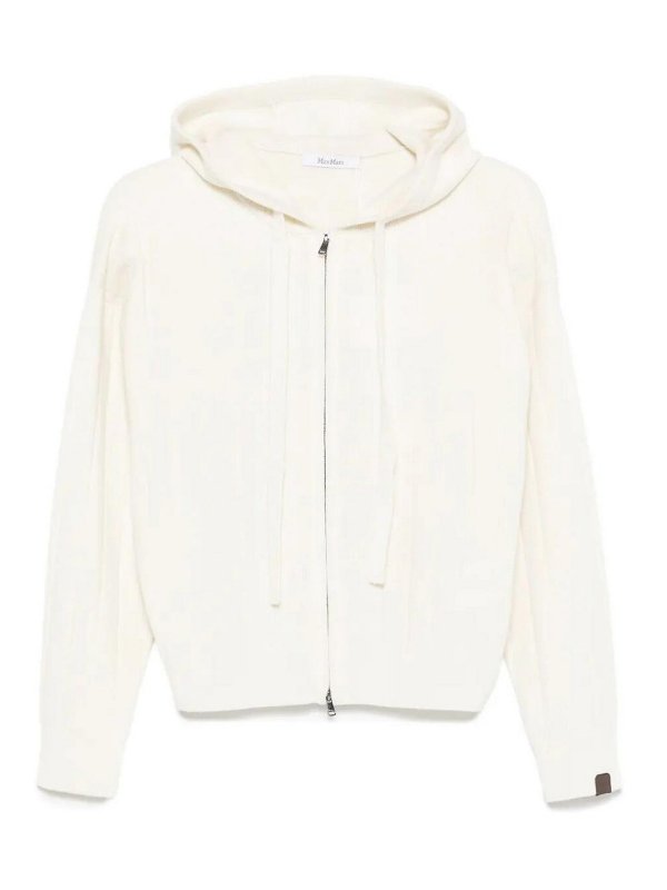 Max Mara: カーディガン - カーディガン - 白