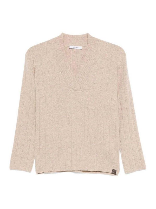 Max Mara: crew necks - `Maxmara Pure` Sweater