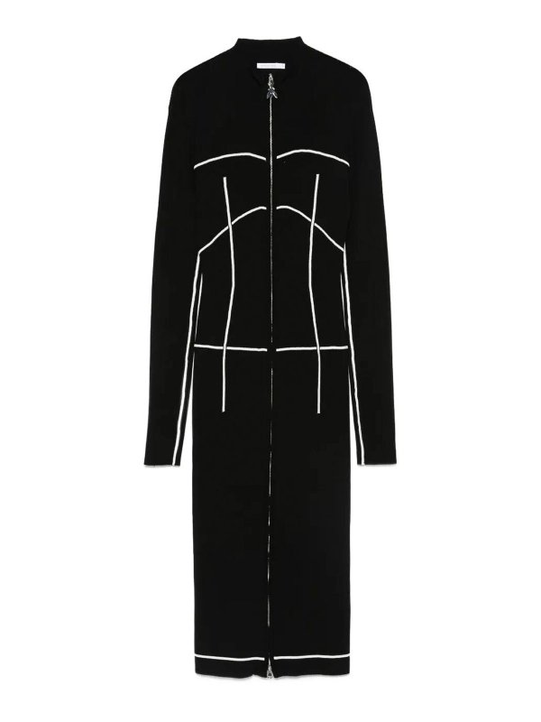 PATRIZIA PEPE: knee length dresses - Dress