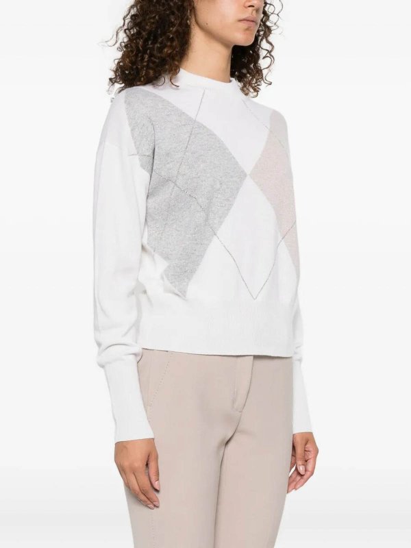 The Best Shops PESERICO: crew necks - Tricot Sweater