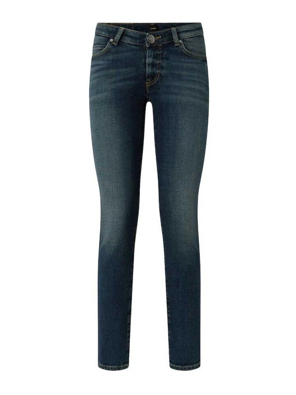 Pinko: Bootcut - Bootcut Jeans - Blau