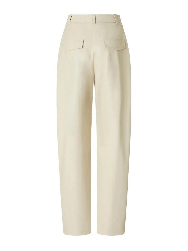 Pinko: leather trousers online - `Panino` Faux Leather Pants