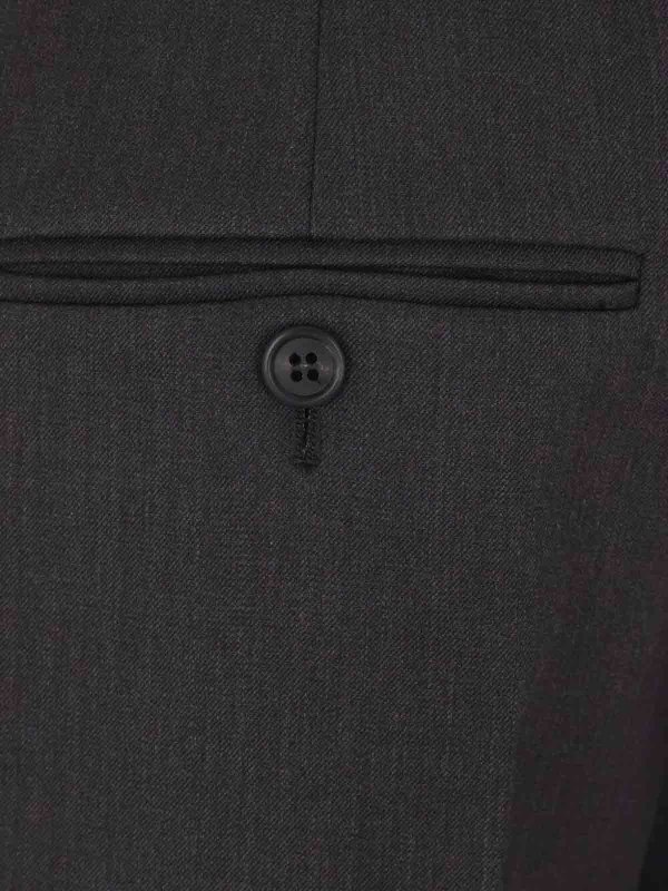 Gabardine Straight Pants shop online: PRADA