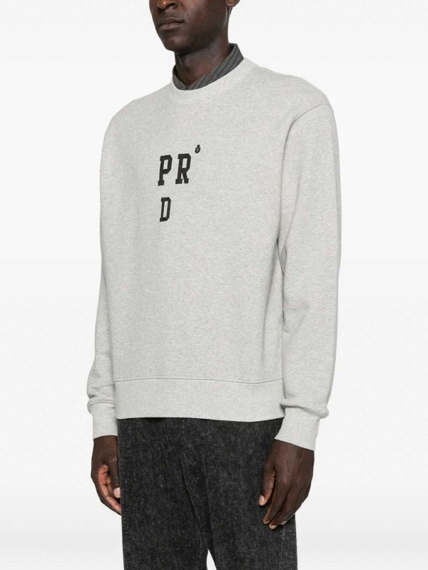 Cotton Sweatshirt shop online: PRADA