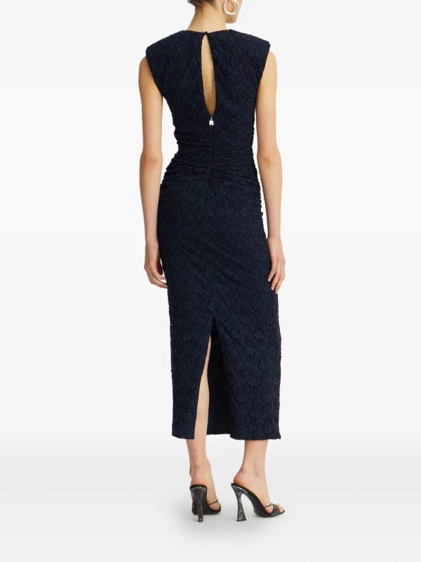 The Best Shops ROTATE Birger Christensen: knee length dresses - Lace Long Midi Dress