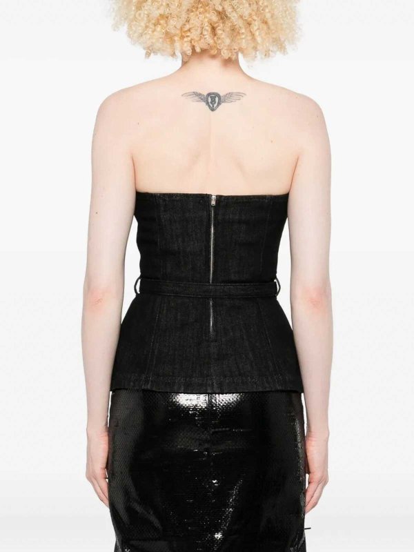 The Best Shops Self Portrait: Tops & Débardeurs - Top - Noir