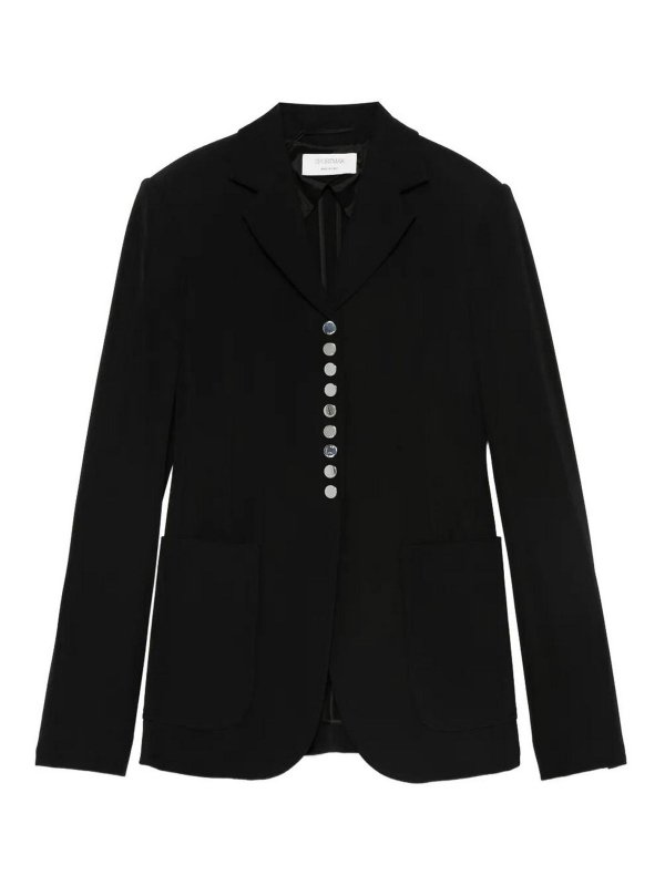 SPORTMAX: Chaquetas casual - Chaqueta Casual - Negro