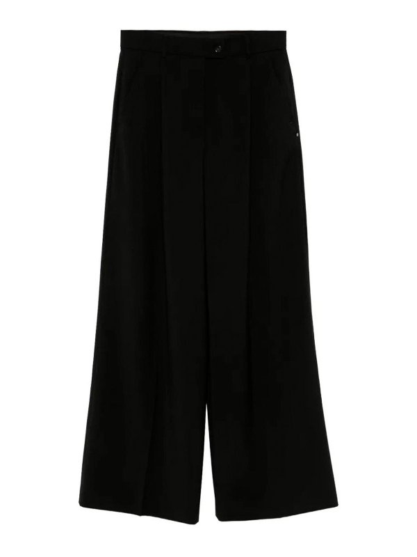 SPORTMAX: casual trousers - Wide Leg Pants