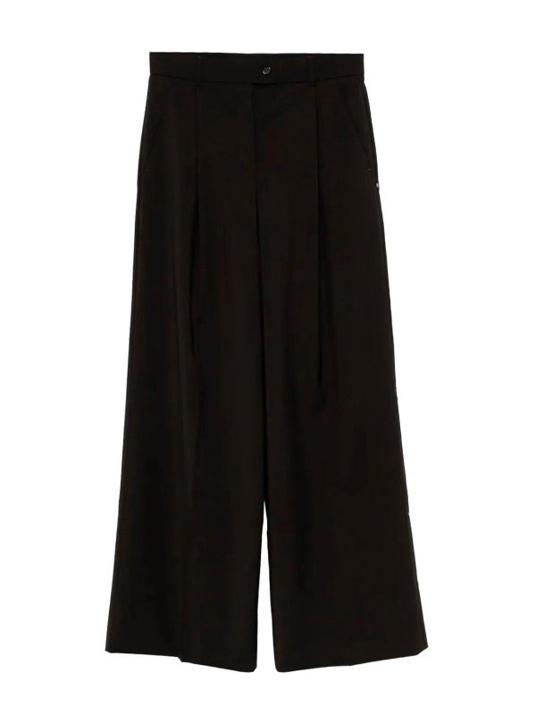 SPORTMAX: casual trousers - Wide Leg Pants