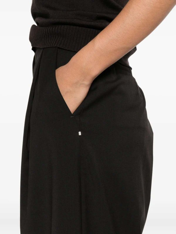 The Best Shops SPORTMAX: casual trousers - Wide Leg Pants