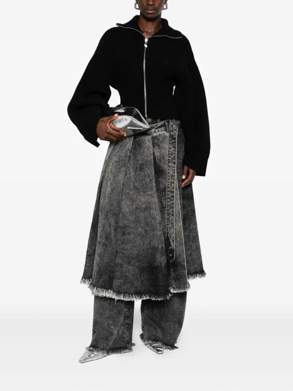 The Attico: Cárdigans online - Cárdigan - Negro