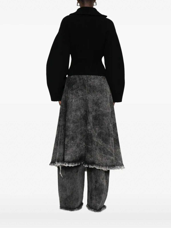 The Best Shops The Attico: Cárdigans - Cárdigan - Negro