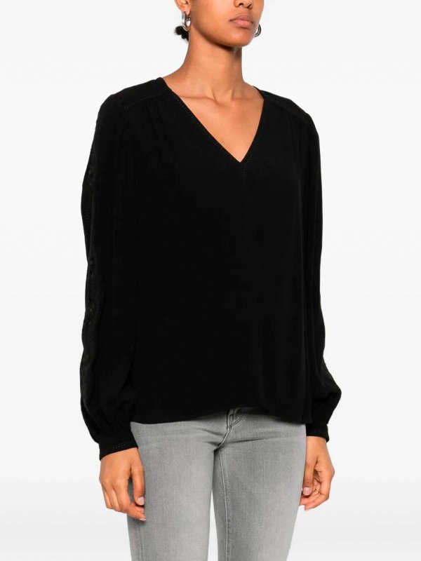 クルーネック - 黒 shop online: TWINSET