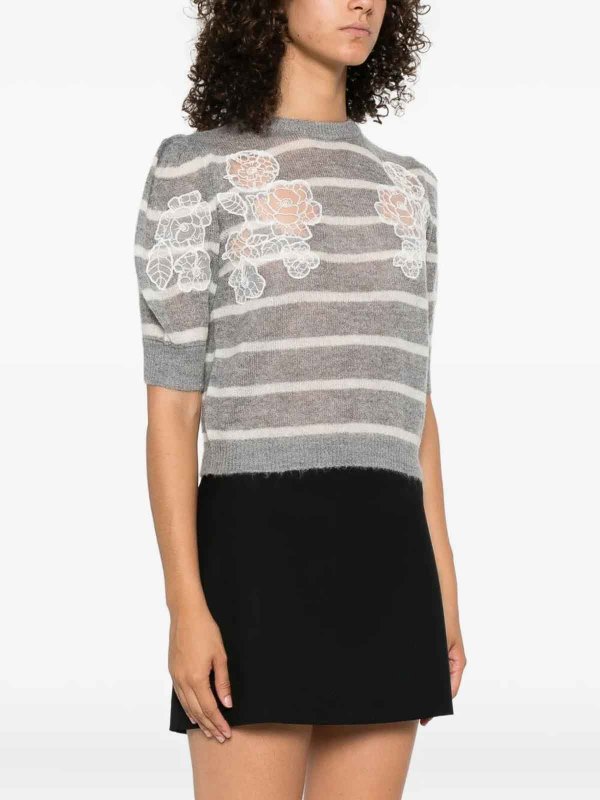 Suéter Cuello Redondo - Gris shop online: TWINSET