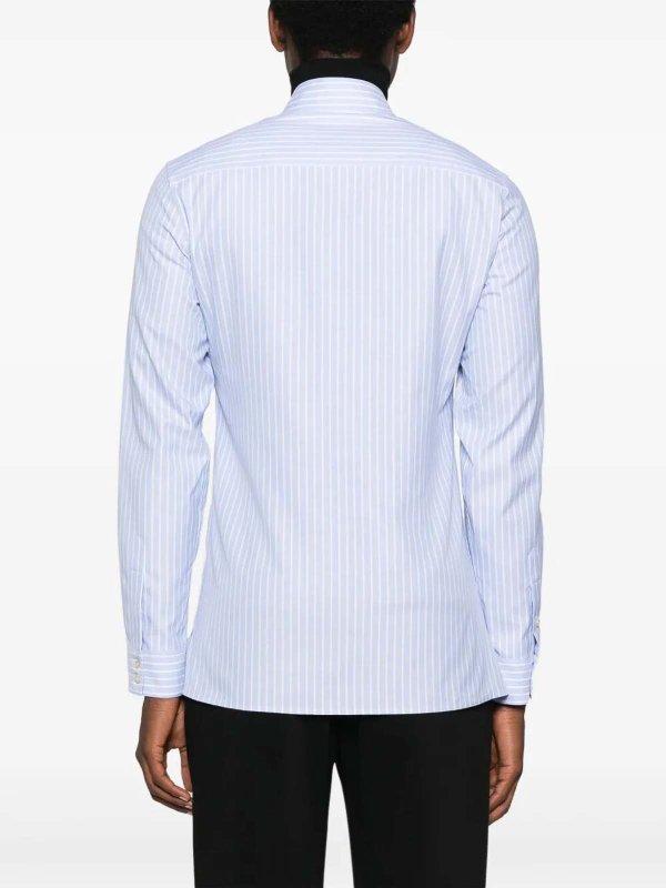 VALENTINO buy online `Si00` Striped Oxford Shirt
