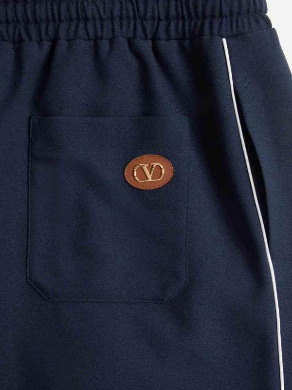 トラックスーツ ボトムス - 黒 shop online: VALENTINO