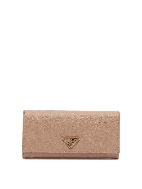 PRADA: wallets & purses - Large Saffiano Leather Wallet