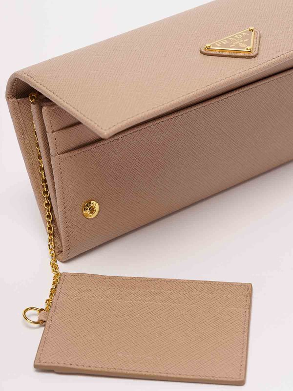 The Best Shops PRADA: wallets & purses - Large Saffiano Leather Wallet