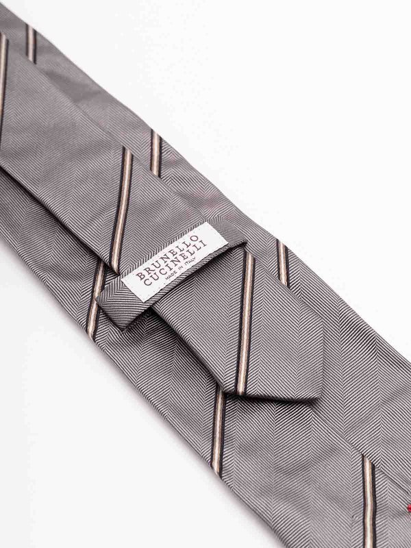 BRUNELLO CUCINELLI: ネクタイ＆蝶ネクタイ online - ネクタイ - グレー