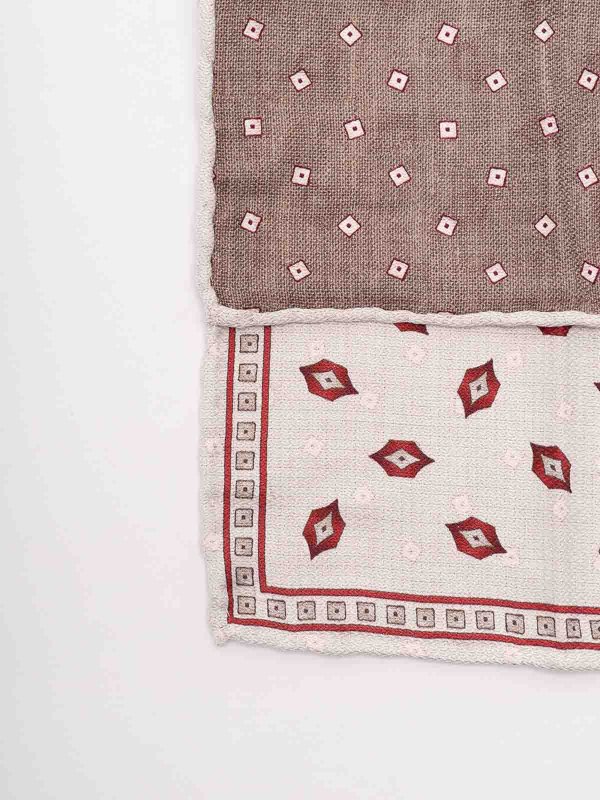 BRUNELLO CUCINELLI: Estolas y chales online - Estola - Crema