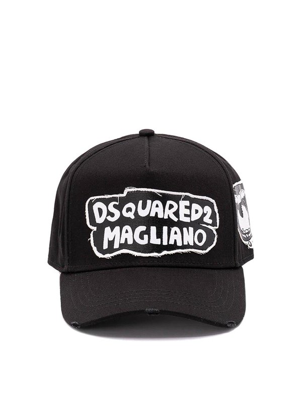 DSQUARED2: Hüte - Hut - Schwarz