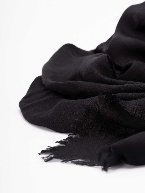 ELISABETTA FRANCHI: スカーフ online - スカーフ - 黒