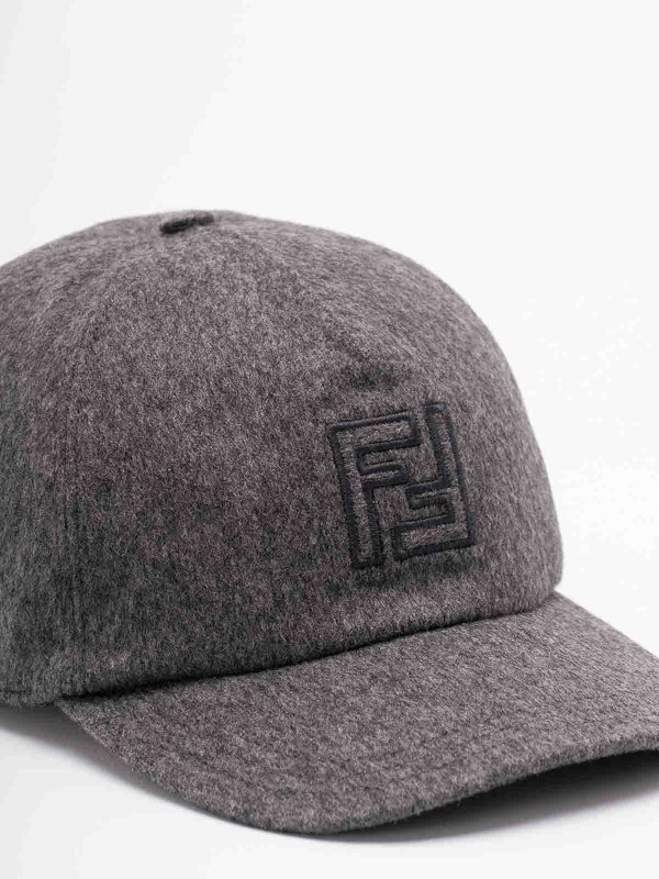 The Best Shops FENDI: hats & caps - `Ff` Baseball Cap