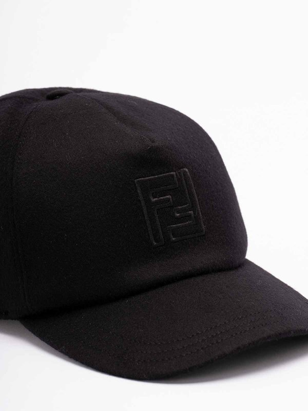 The Best Shops FENDI: hats & caps - `Ff` Baseball Cap