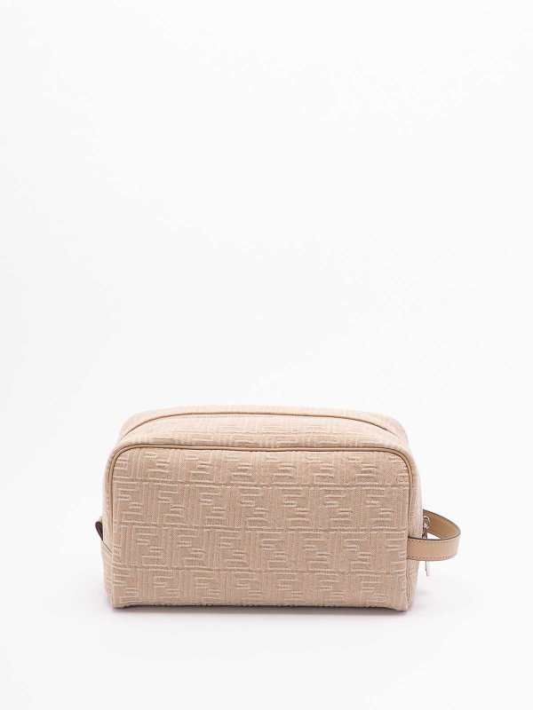 FENDI: Cases & Covers online - Large `Denim Ff` Beauty Case