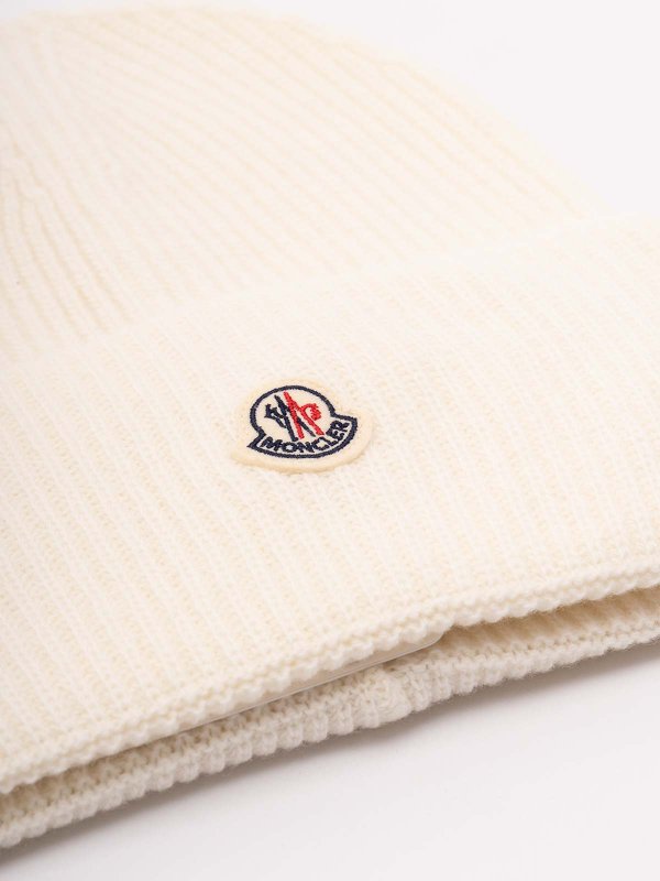 MONCLER: Chapeaux online - Chapeau - Blanc