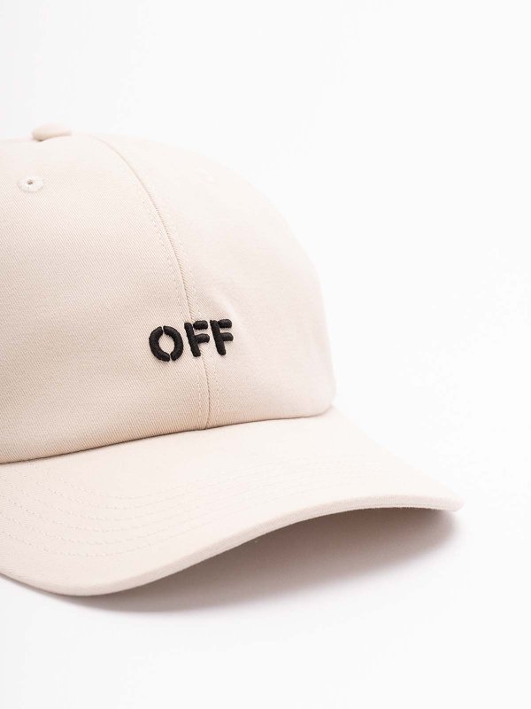 `Drill Off Stamp` Baseball Cap shop online: OFF-WHITE