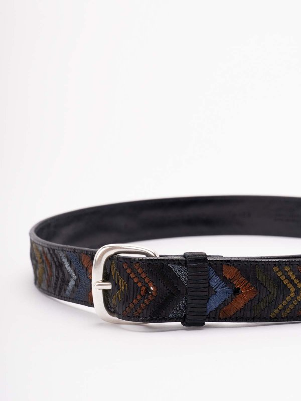 ORCIANI: belts online - `Blade Peak` Belt