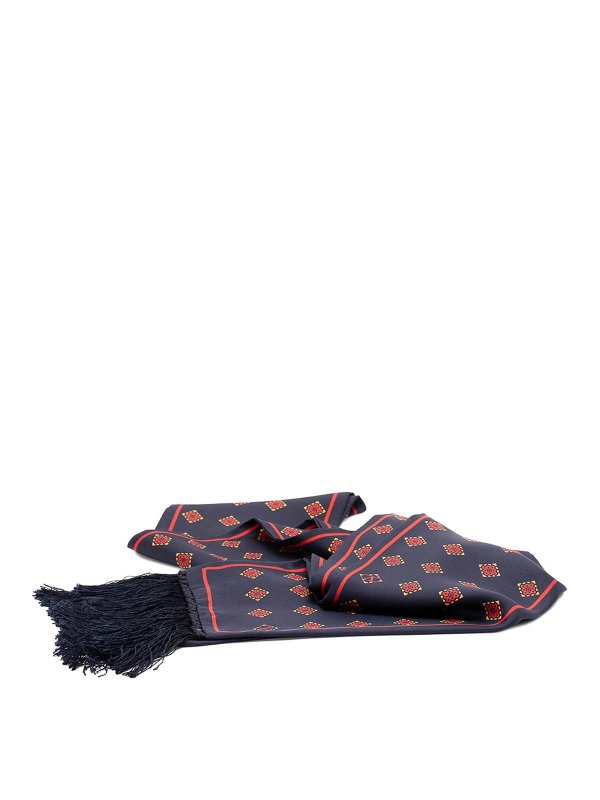 VALENTINO GARAVANI: スカーフ - スカーフ - ブルー