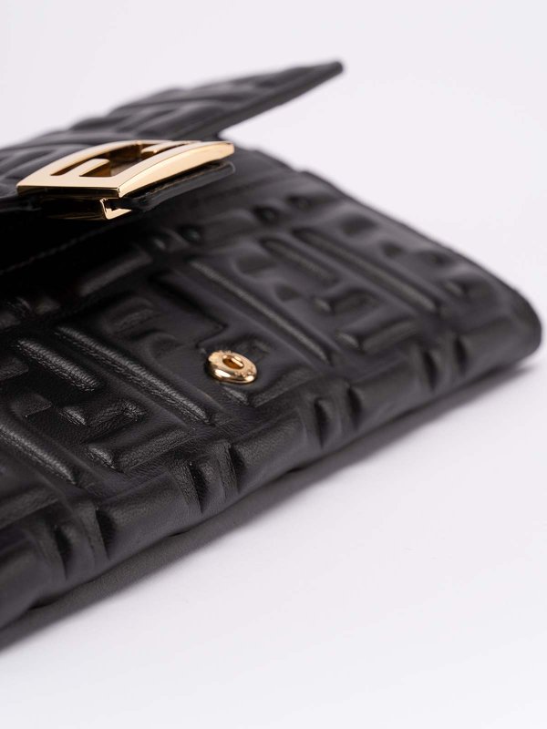 The Best Shops FENDI: cross body bags - `Baguette` Continental Wallet With Chain