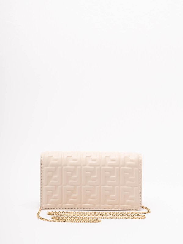 FENDI: cross body bags online - `Baguette` Wallet On Chain