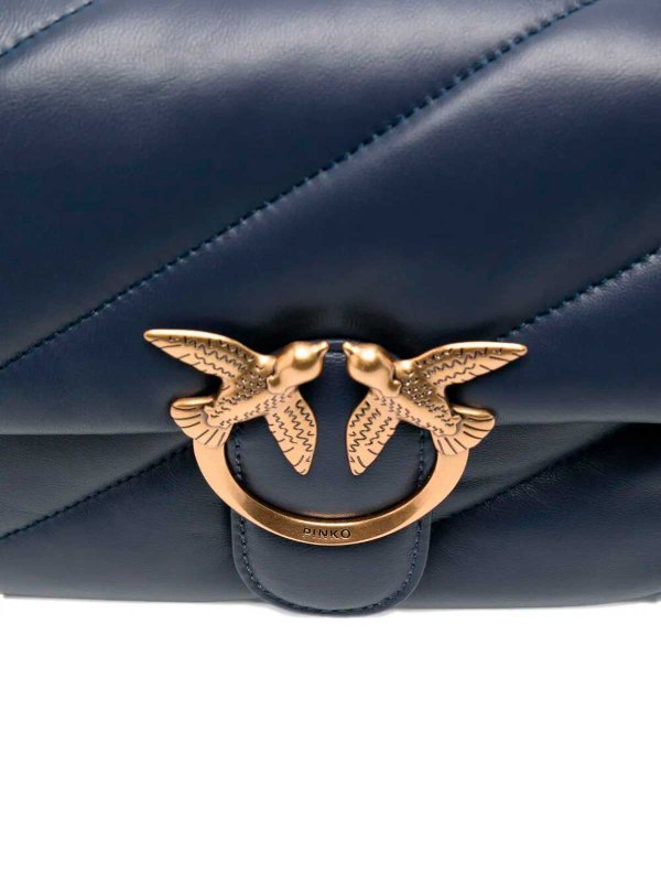 Classic `Love` Bag Puff Maxi Quilt shop online: Pinko