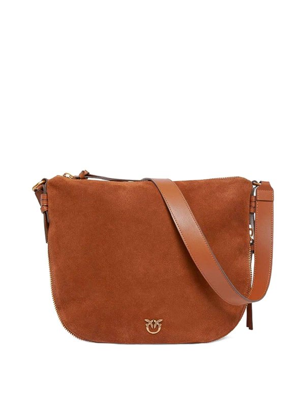 Pinko: cross body bags - Classic Zip Around Hobo Bag