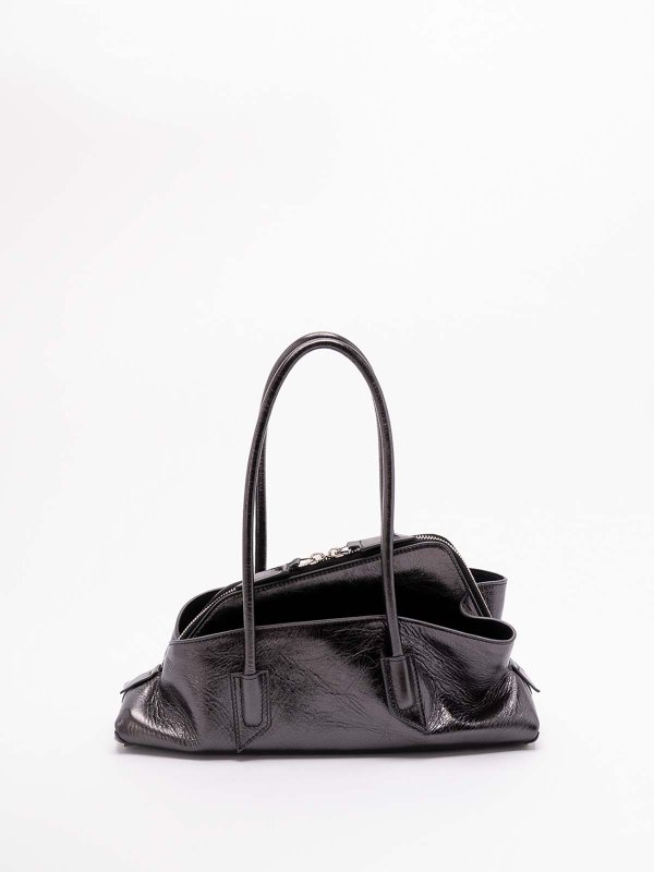 The Attico: Sacs bandoulière online - Sac Bandoulière - Gris Foncé