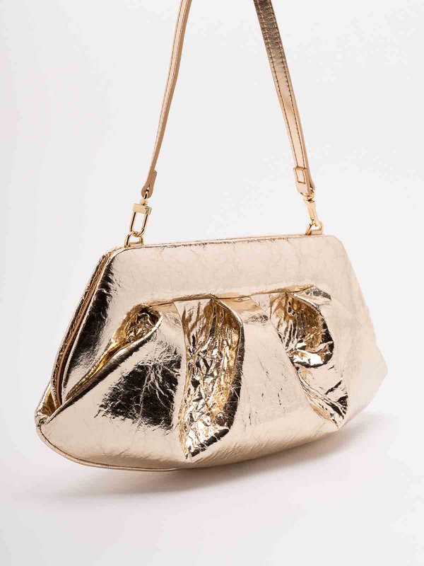 The Best Shops THEMOIRè: Bolso clutch - Bolso Clutch - Dorado